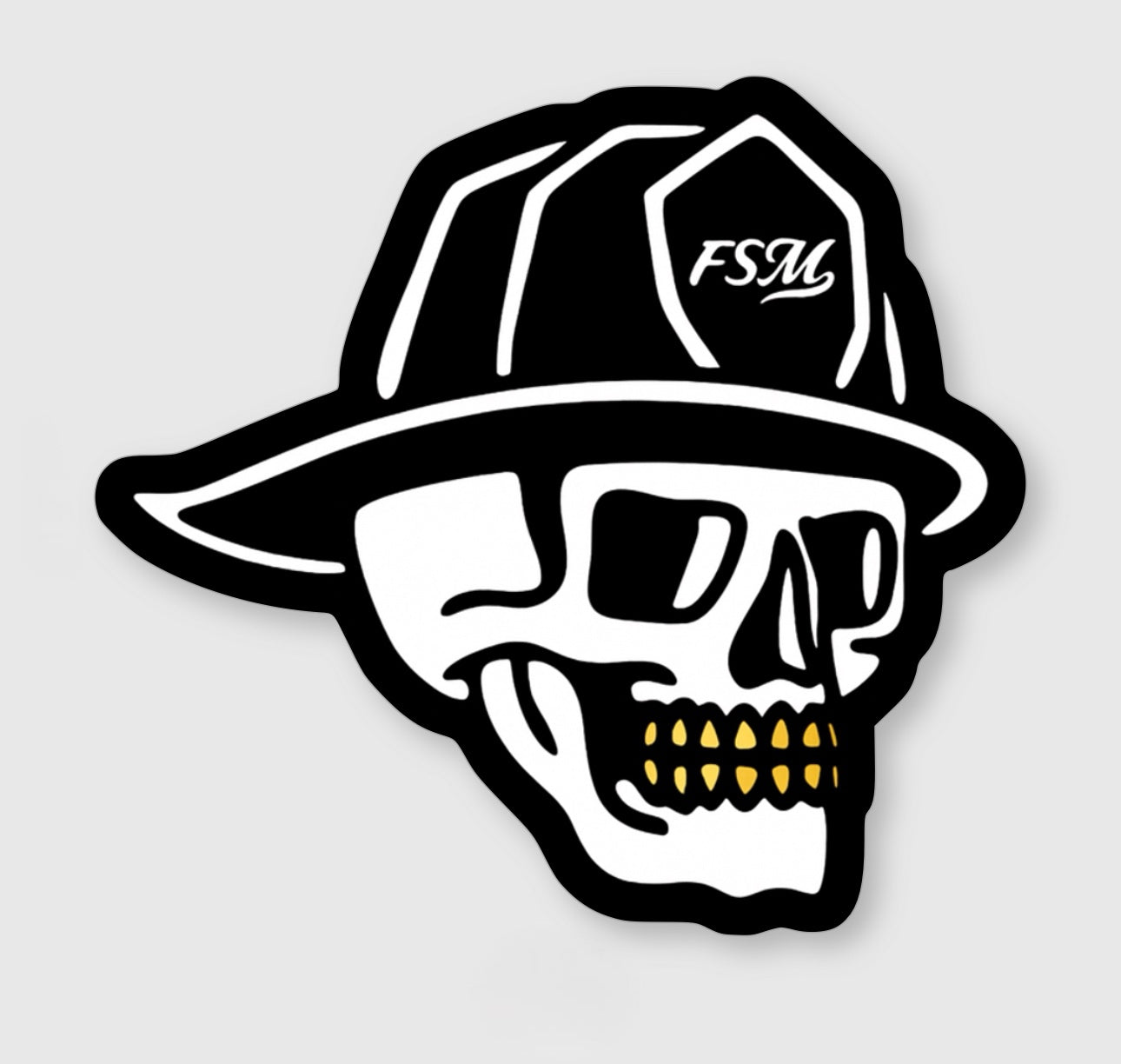 Gold Teeth Skull