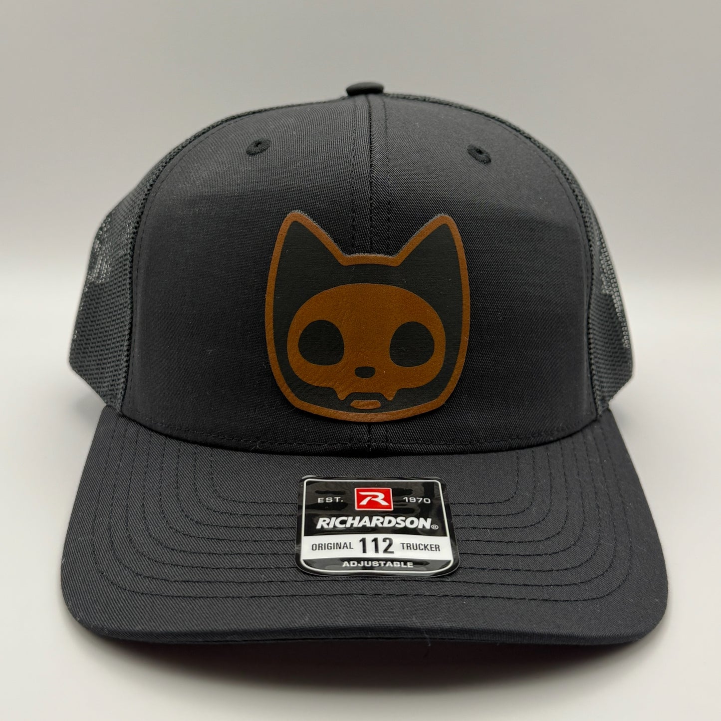 Curved Bill Leather Patch