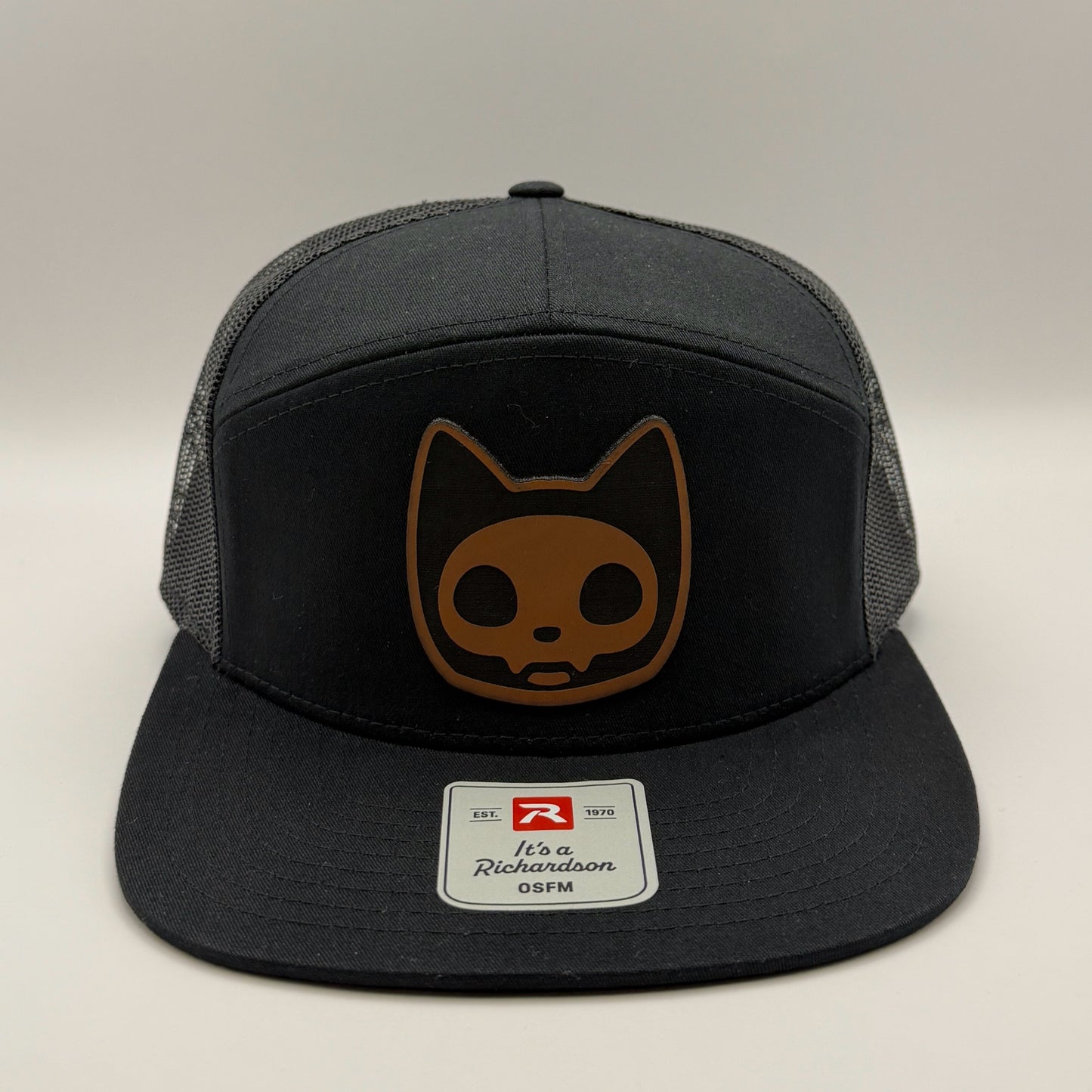 Flat Bill Conduct Leather Patch