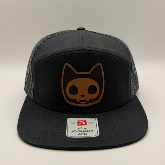 Flat Bill Conduct Leather Patch
