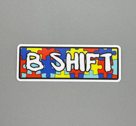 B shift Sticker